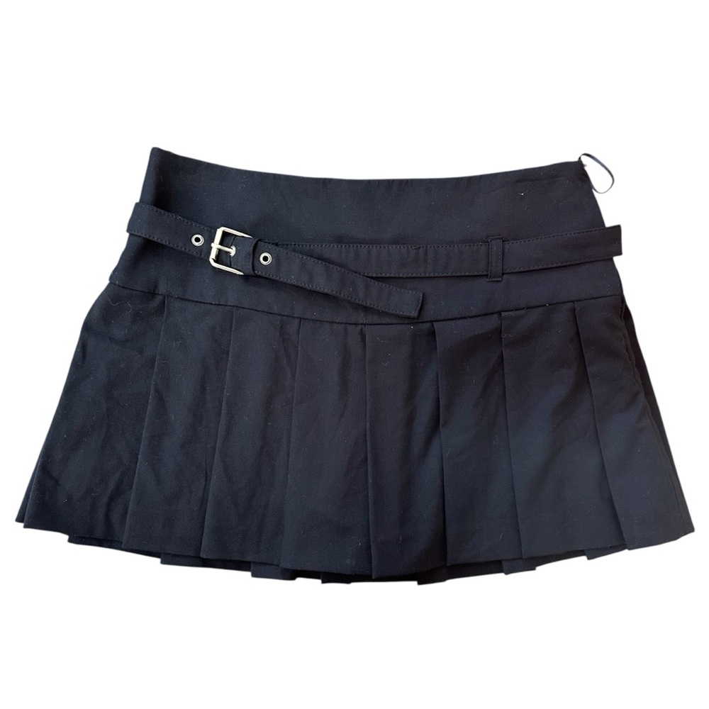 Zara belted micro mini skort